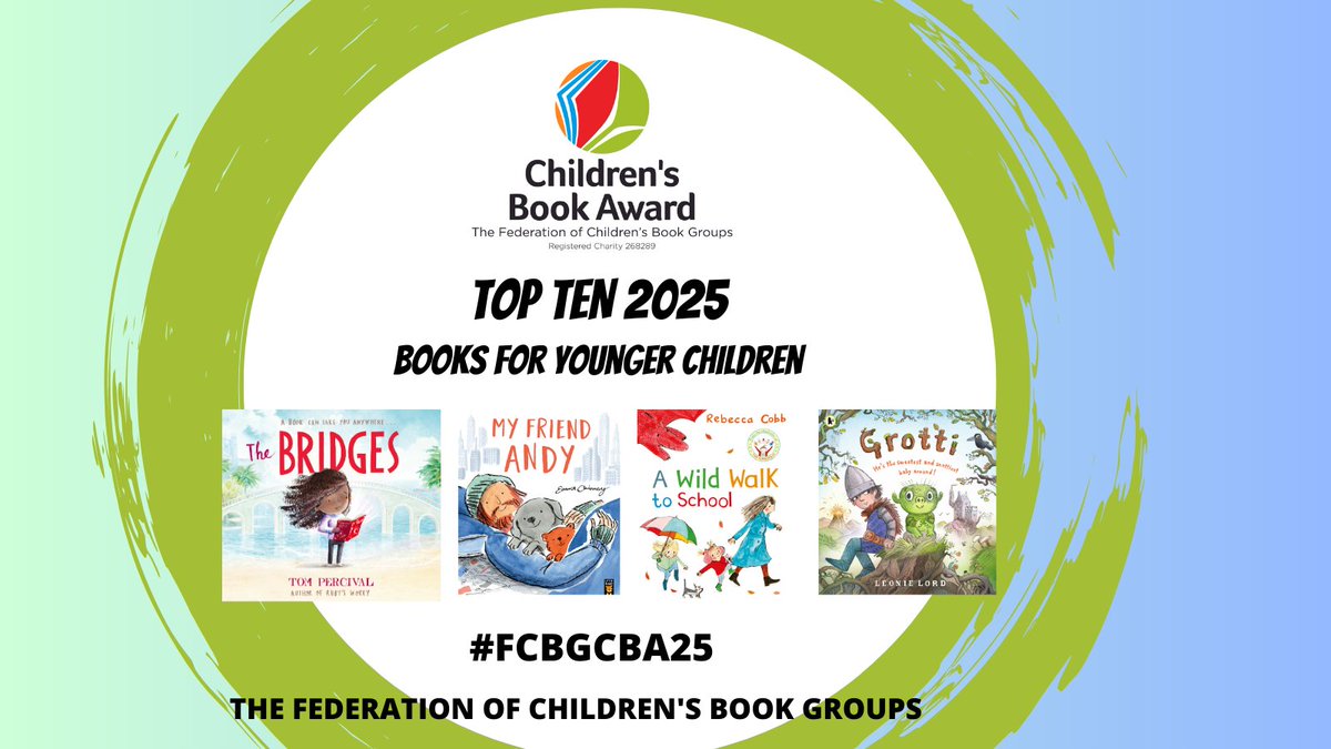 Here is a closer look at the books that have been shortlisted for the #FCBGCBA25 Younger Children Category, as part of our TOP 10.
<a href="/WalkerBooksUK/">Walker Books</a> <a href="/MacmillanKidsUK/">Macmillan Children's Books</a> 
<a href="/LittleTigerUK/">Little Tiger Books</a>  <a href="/simonkids_UK/">Simon & Schuster Children's Books</a>