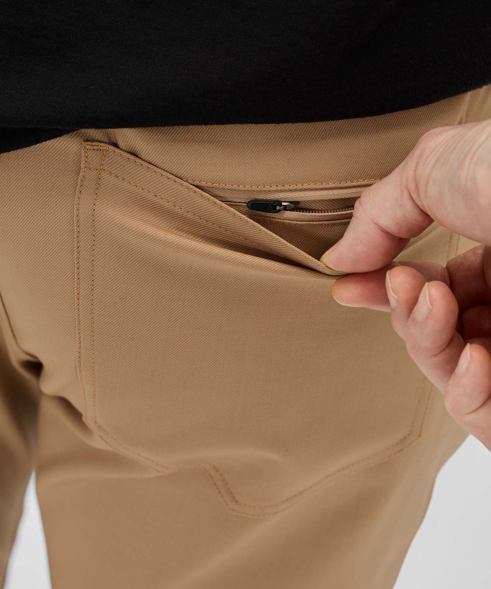Zippered passport pocket: because losing your passport is never on the itinerary.