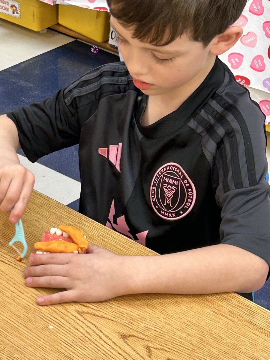 Great advice taken from Dr. Walsh as we practice cleaning our teeth! #beartavernpride