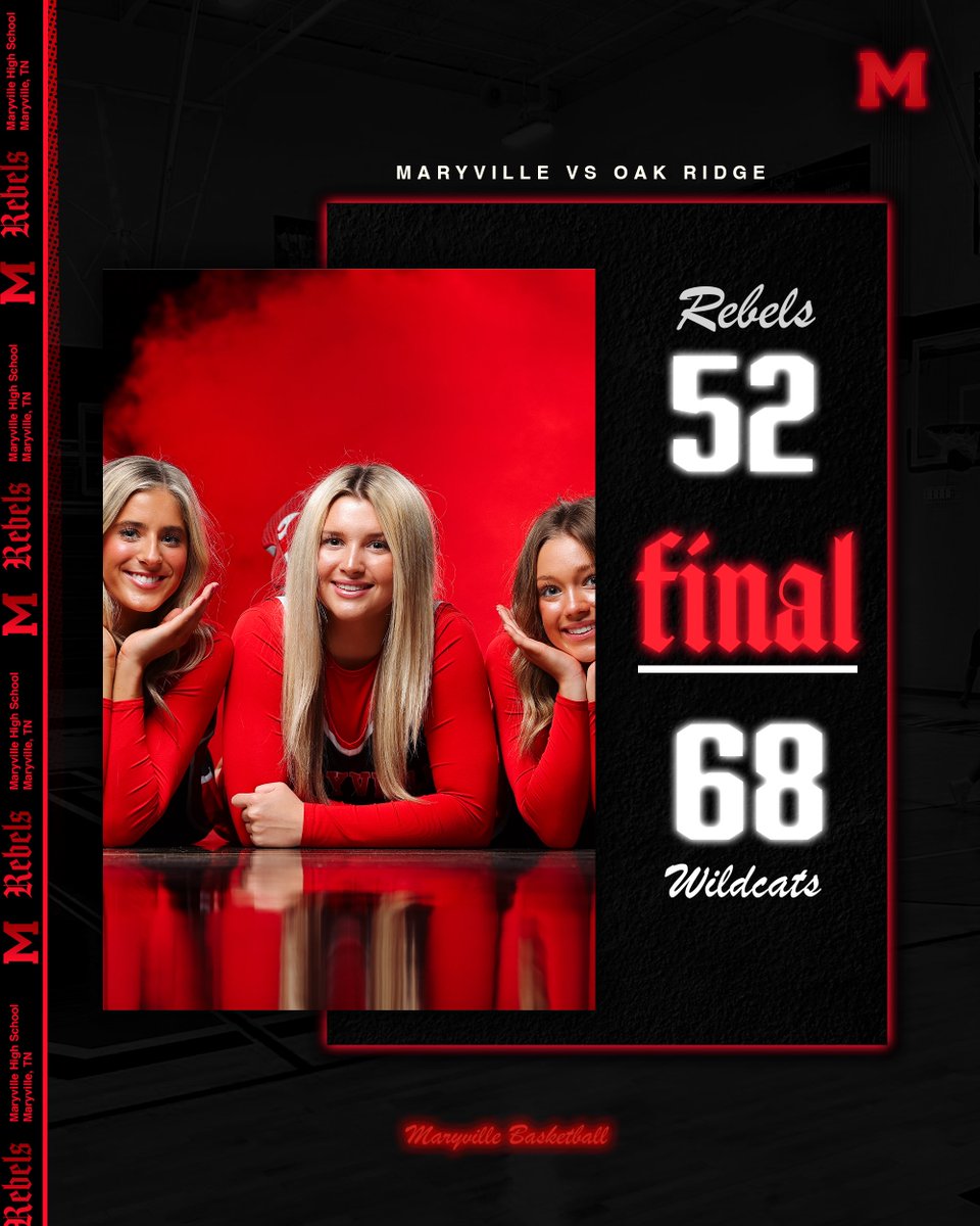 Final.

Thank you to Brooke, Adie, and Ella for your unwavering support and dedication to our program, and for leaving it better than you found it.

#GoRebels | #MaryvilleMentality