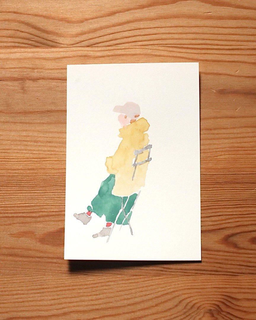 yukiyokoo_draw's tweet image. アナログで描いた絵がスキャンすると描いてた時の印象と変わってしまうなとずっと違和感あって悩ましいかったけど、スキャンせずに写真に撮れば良いのだと一旦決着した。
#watercolorpainting