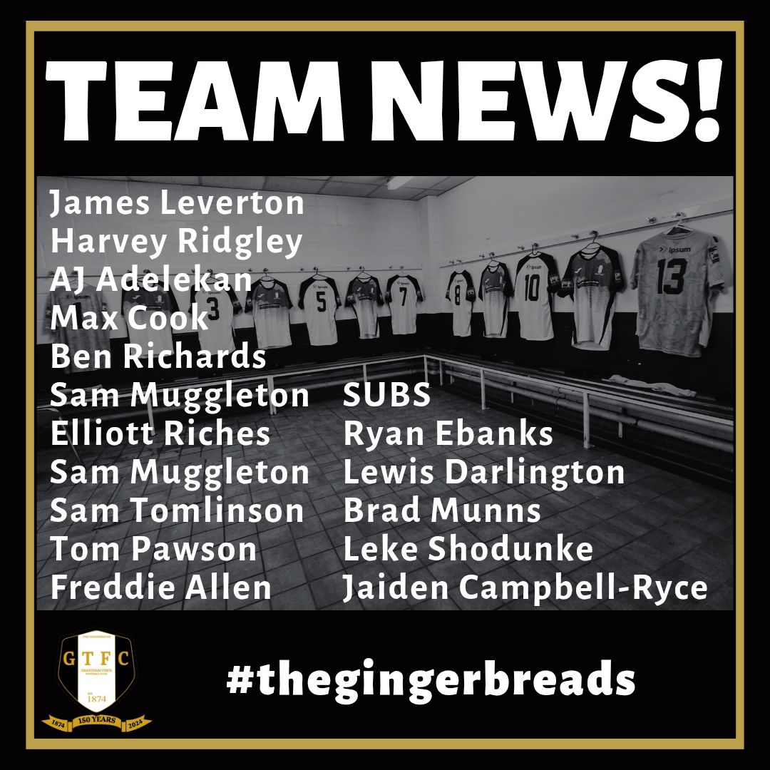 TEAM NEWS

Paul Cooper has returned to Buxton so with Curtis Hall still injured James Leverton starts in goal for #thegingerbreads

Jaiden Campbell-Ryce joins on loan from Doncaster Rovers