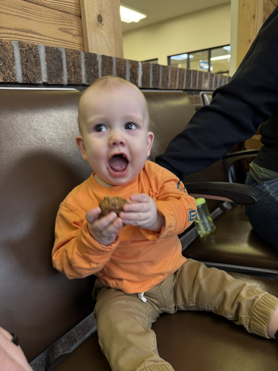 We are in route for our first <a href="/ComClassic/">Commodity Classic</a> someone is excited