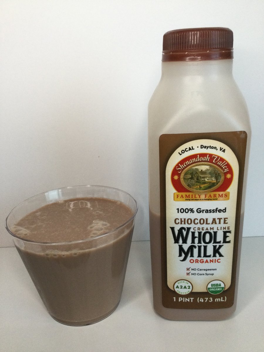 Shenandoah Valley Family Farms Organic Chocolate Milk (Dayton, VA)
afoolzerrand.com/home/shenandoa…
Dense, creamy body that remains the star of the show well beyond each sip. The buttery grassiness intensifies in the aftertaste and last for several minutes, allowing for delicious, lasting