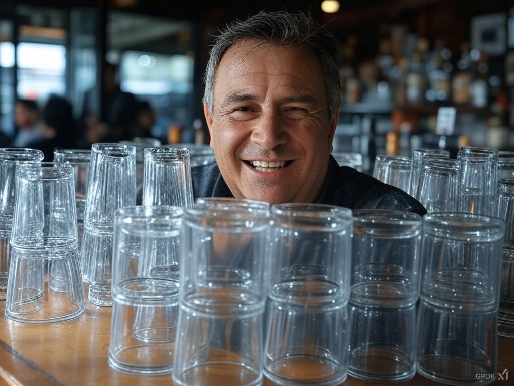 Le pochetron est un ivrogne qui arrête de boire tous les jours, sauf hier.