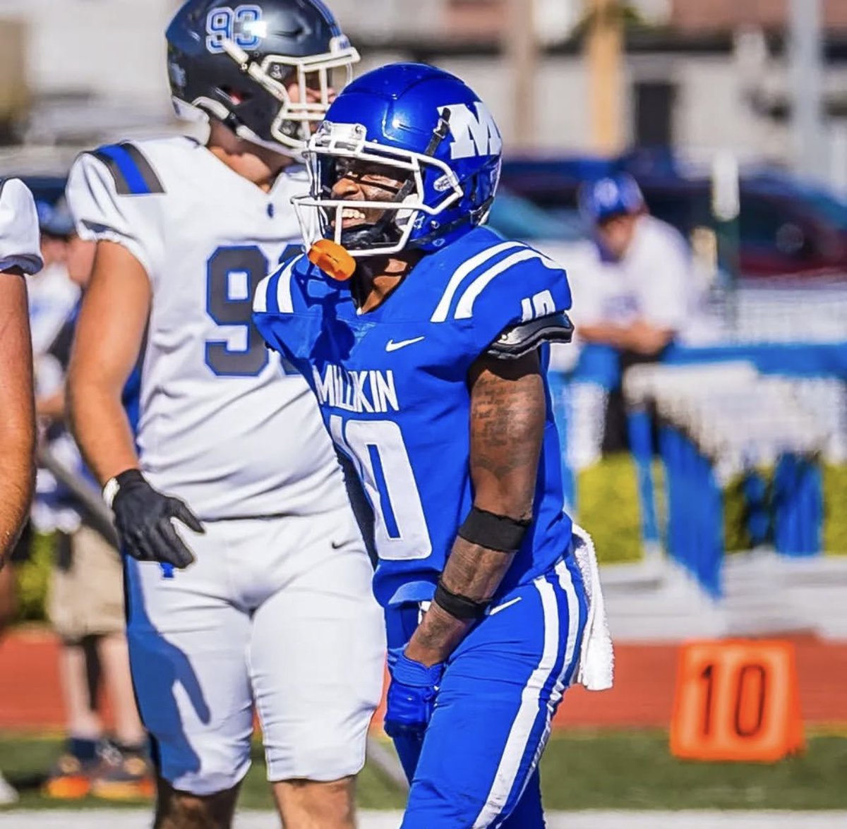 Jordan Stabler⭐️ (@stabler8_) on Twitter photo After a great conversation with Coach <a href="/BraylonWillis/">Braylon Willis</a> blessed to receive an official offer from Millikin University!🔵⚪️
<a href="/Coach__spence11/">Coach Spence Jones</a> <a href="/AthleticsZca/">ZCA ATHLETICS</a> <a href="/MU_BigBlueFB/">Millikin Football</a> After a great conversation with Coach <a href="/BraylonWillis/">Braylon Willis</a> blessed to receive an official offer from Millikin University!🔵⚪️
<a href="/Coach__spence11/">Coach Spence Jones</a> <a href="/AthleticsZca/">ZCA ATHLETICS</a> <a href="/MU_BigBlueFB/">Millikin Football</a>