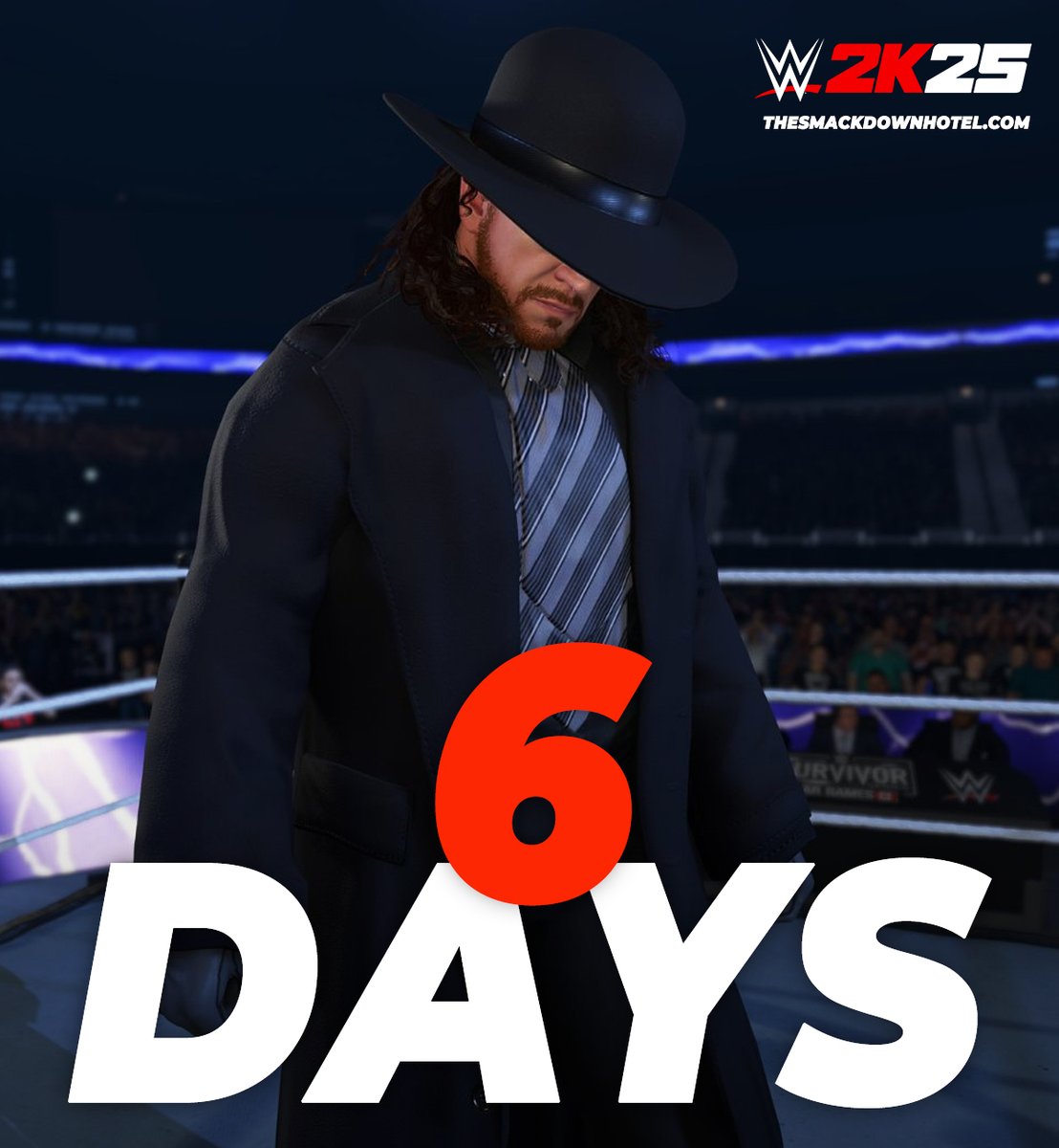 TheSDHotel's tweet image. 6 DAYS.

🗓️-6 Early Access 
🗓️-15 Standard Edition

#WWE2K25