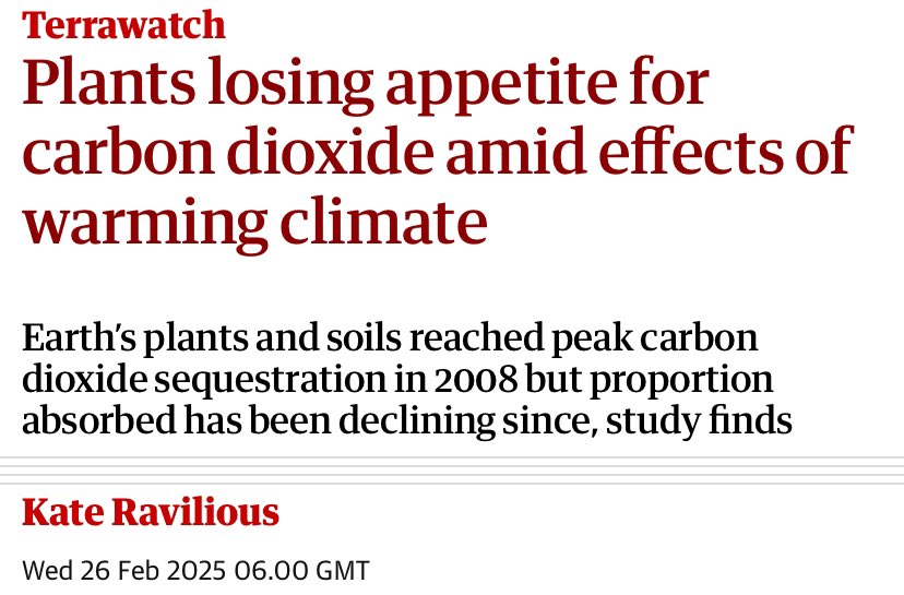 We’ve actually broken plants.

That’s how fucked we are.