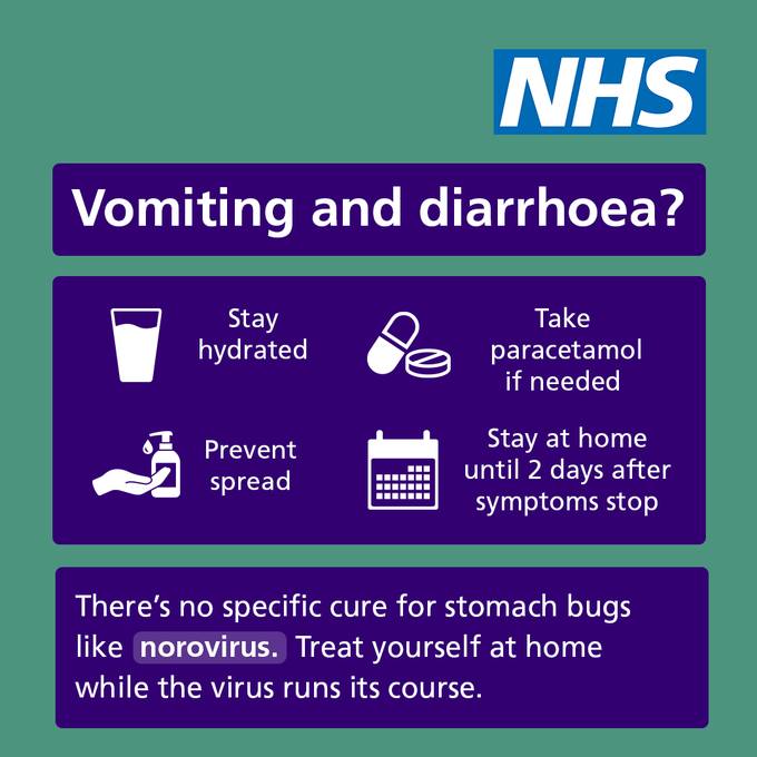 The Hillingdon Hospitals (@hillingdonnhsft) on Twitter photo If you have vomiting and diarrhoea it could be #norovirus. You can treat yourself at home ow.ly/yn5i50V8jt8 Please help us protect you, your family and our patients by keeping visits to our hospitals to a minimum If you have vomiting and diarrhoea it could be #norovirus. You can treat yourself at home ow.ly/yn5i50V8jt8 Please help us protect you, your family and our patients by keeping visits to our hospitals to a minimum