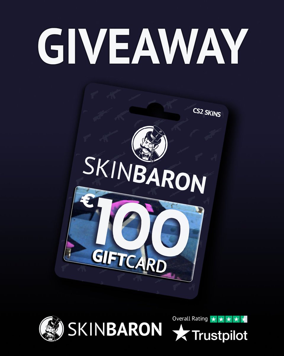 Kebab (@k1ngkebab0) on Twitter photo Ich verlose einen 100€-Voucher von <a href="/SkinBaronDE/">SkinBaron.de</a> zur Feier meiner Partnerschaft!
🎮💸
🔹Mit CODE: KEBAB
-> 0% Marktplatzgebühren+10%Verkaufsgebühren
1️⃣ Follow <a href="/SkinBaronDE/">SkinBaron.de</a> & <a href="/K1ngKebab0/">Kebab</a>
2️⃣ Like & Retweet
3⃣ Markiere einen Freund
Viel Glück! 🍀
Ausgelost wird am 08.03.25 🎟️ Ich verlose einen 100€-Voucher von <a href="/SkinBaronDE/">SkinBaron.de</a> zur Feier meiner Partnerschaft!
🎮💸
🔹Mit CODE: KEBAB
-> 0% Marktplatzgebühren+10%Verkaufsgebühren
1️⃣ Follow <a href="/SkinBaronDE/">SkinBaron.de</a> & <a href="/K1ngKebab0/">Kebab</a>
2️⃣ Like & Retweet
3⃣ Markiere einen Freund
Viel Glück! 🍀
Ausgelost wird am 08.03.25 🎟️