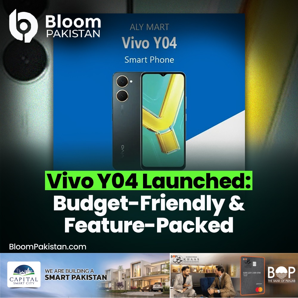 bloom_pakistan's tweet photo. Vivo unveiled its latest budget smartphone, the Y04, expanding its Y-series lineup. The device is now listed on Vivo’s Egyptian website, showcasing its key specifications.
#VivoY04 #Launched #BudgetFrndly #FeaturePacked
https://t.co/ePOyeLzhDO https://t.co/MYd6IQEflj
