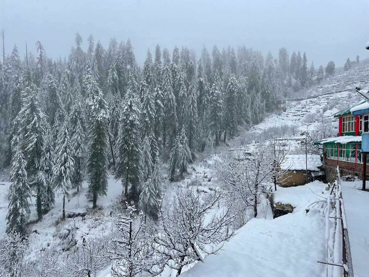 thiyafarms's tweet photo. ❄️ While the #snow has certainly brightened our landscapes and lifted spirits, it hasn't been enough to fully alleviate the concerns surrounding  #water shortages this summer. Many areas have experienced not just snowfall but also unexpected rainfall due to warmer temperatures. https://t.co/gU3MdHpCYC