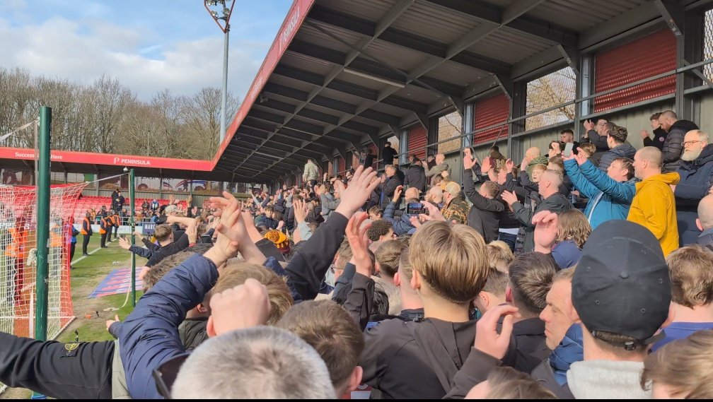 There is nothing on this planet that can match being in an away end when you score a late winner like that, absolute scenes, nearly pulled lapslies head off his shoulders. The type of win that defines a season. City's going up Ole ole!! #bcafc