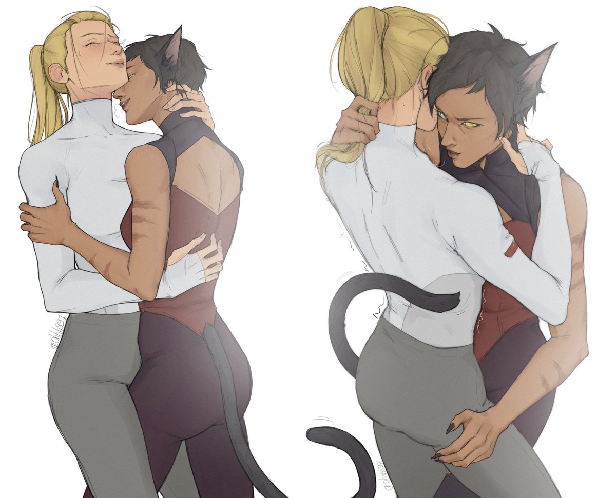 Ohhh897's tweet image. they&apos;re so precious to me… 🤲💕💗 #catradora
