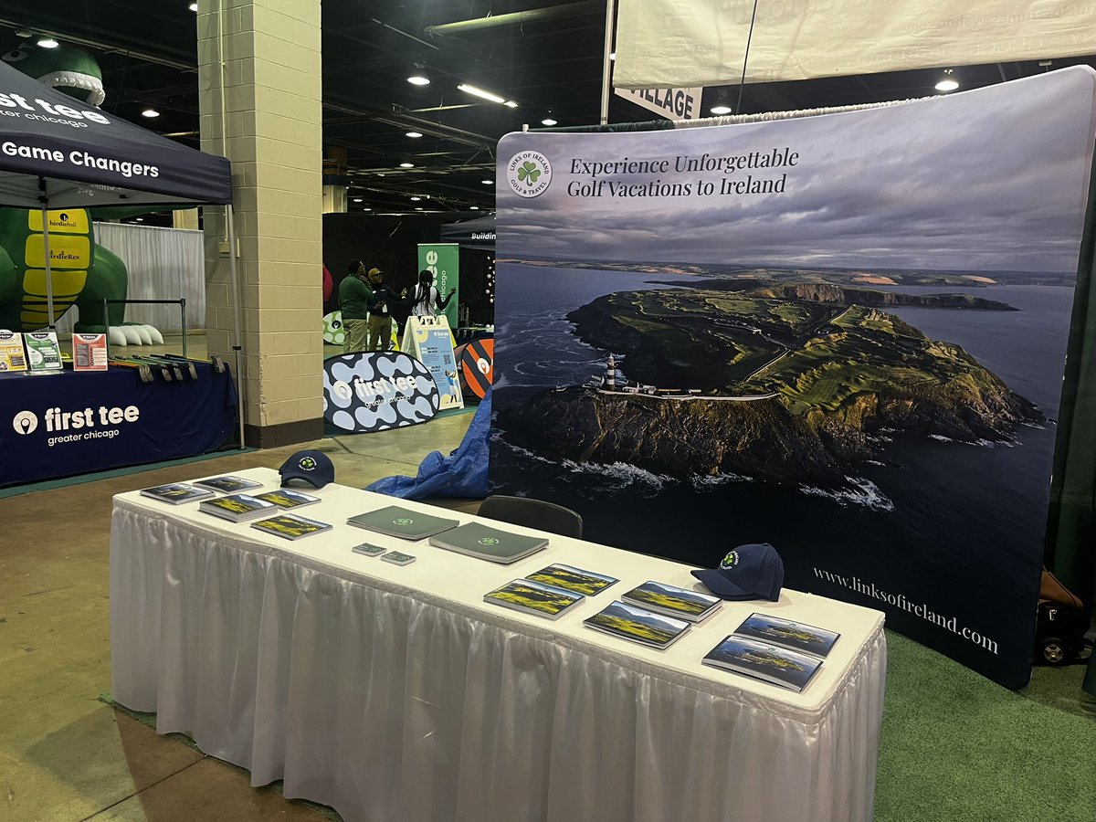 Links of Ireland (@ireland_links) on Twitter photo All set for day 2 of the <a href="/ChicagoGolfShow/">Chicago Golf Show®</a> (booth #1633). If you’re in the area, stop by. Fully stocked up with information on some of our most popular tours including the Stunning South West, Wild Atlantic Way Tour & The Open Country! #golfinireland #theopen All set for day 2 of the <a href="/ChicagoGolfShow/">Chicago Golf Show®</a> (booth #1633). If you’re in the area, stop by. Fully stocked up with information on some of our most popular tours including the Stunning South West, Wild Atlantic Way Tour & The Open Country! #golfinireland #theopen