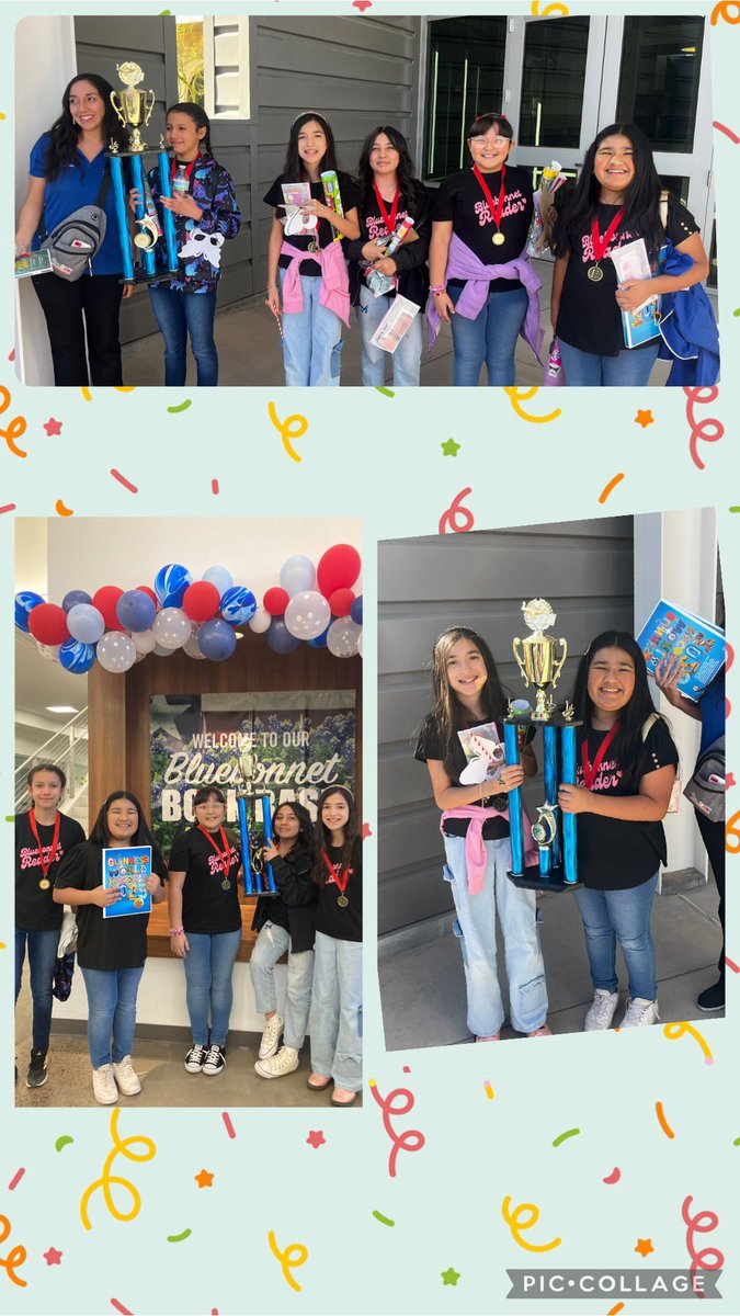 Sarah Ruedas (@sruedas_svsa) on Twitter photo Congratulations to our Librarian Mrs. Luna and her team in winning 1st place in the “Bluebonnet Bash!! Way to go girls and keep shinning! 🥇💙⭐️<a href="/SierraVista_SA/">Ashley Adcox</a> @yirigo_SVSA <a href="/MoniqueG_SVSA/">Monique Gonzalez</a> <a href="/JVelarde_SVSA/">Janahy Velarde Luna</a> <a href="/MsAzcarate_bss/">Marcy Azcarate</a> #LevelUp #ALLIN Congratulations to our Librarian Mrs. Luna and her team in winning 1st place in the “Bluebonnet Bash!! Way to go girls and keep shinning! 🥇💙⭐️<a href="/SierraVista_SA/">Ashley Adcox</a> @yirigo_SVSA <a href="/MoniqueG_SVSA/">Monique Gonzalez</a> <a href="/JVelarde_SVSA/">Janahy Velarde Luna</a> <a href="/MsAzcarate_bss/">Marcy Azcarate</a> #LevelUp #ALLIN