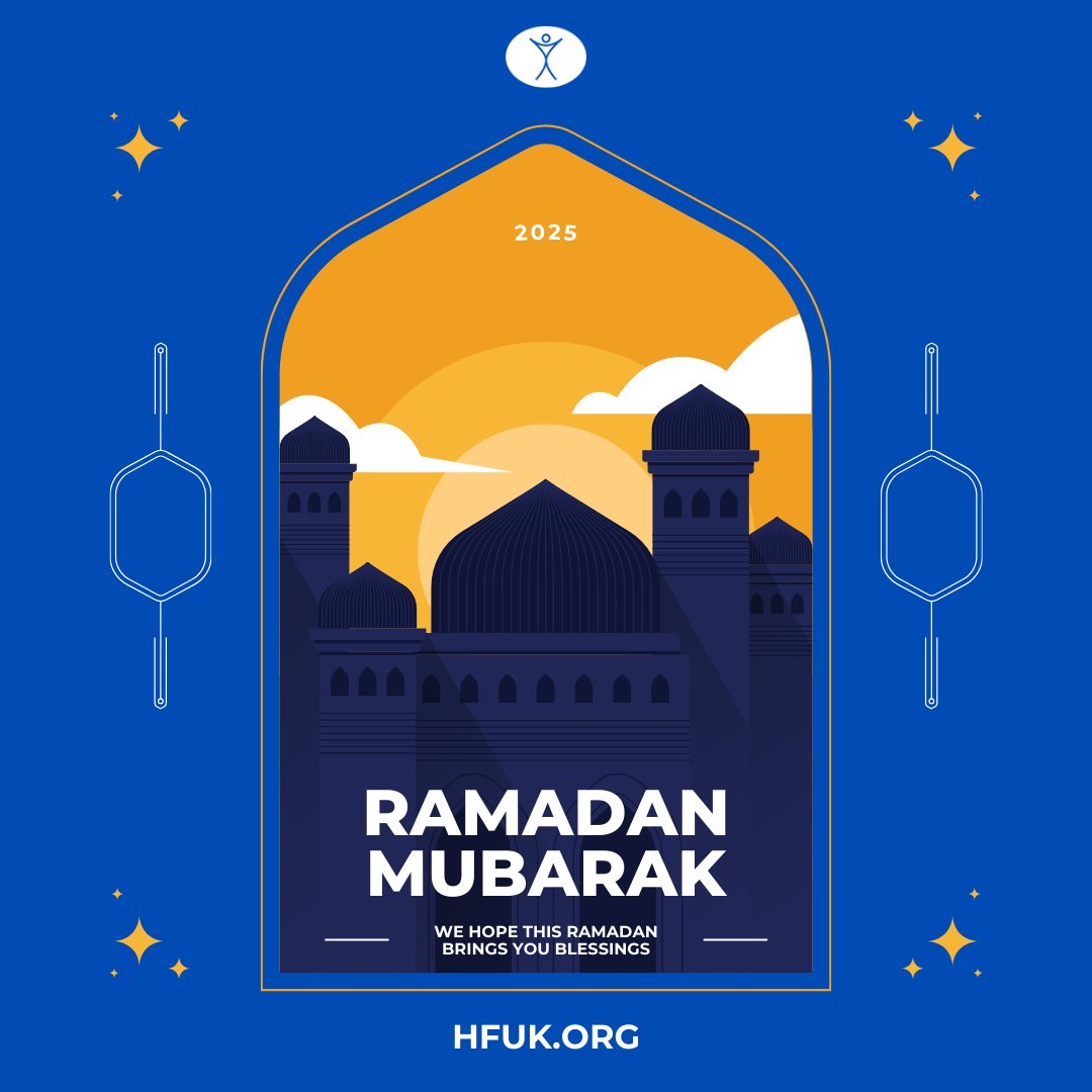 HumanityFirstUK's tweet photo. 🌙 Ramadan Mubarak to all observing this blessed month from Humanity First UK! 

Join us in supporting those in need this Ramadan https://t.co/2CJep5a8ut