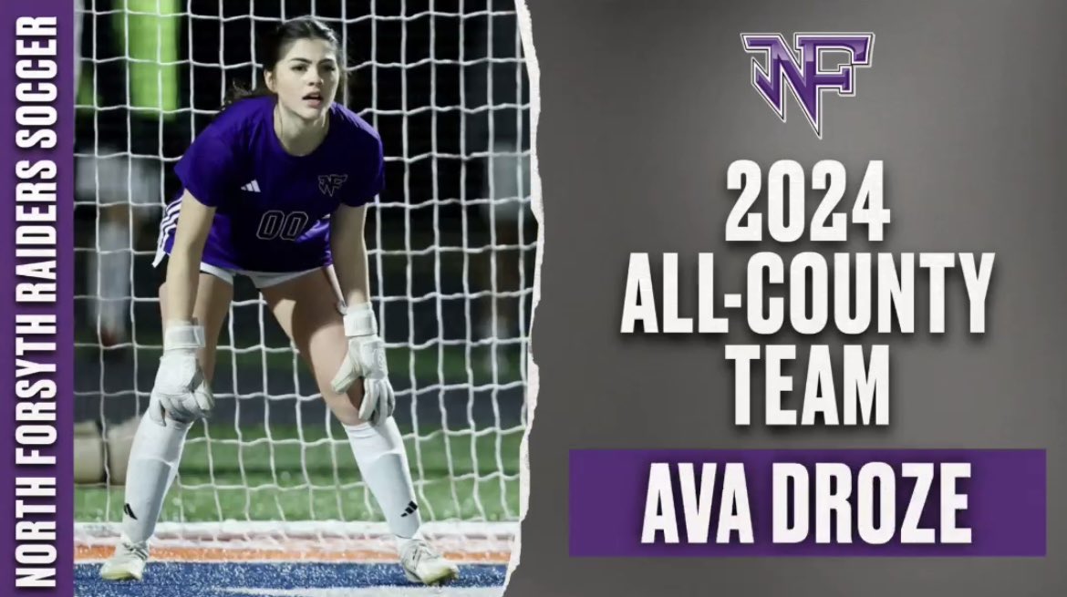 ava_droze's tweet image. Due to recent coaching changes i have decommitted. I am still in the portal and would love to talk to some coaches!
-Played ECNL Vegas before i moved to Georgia and played ecnl-r and NL
- 15 Starts
-Nationally Ranked in saves last season
-1,211 minutes
✉️: avadrozesoccer@gmail