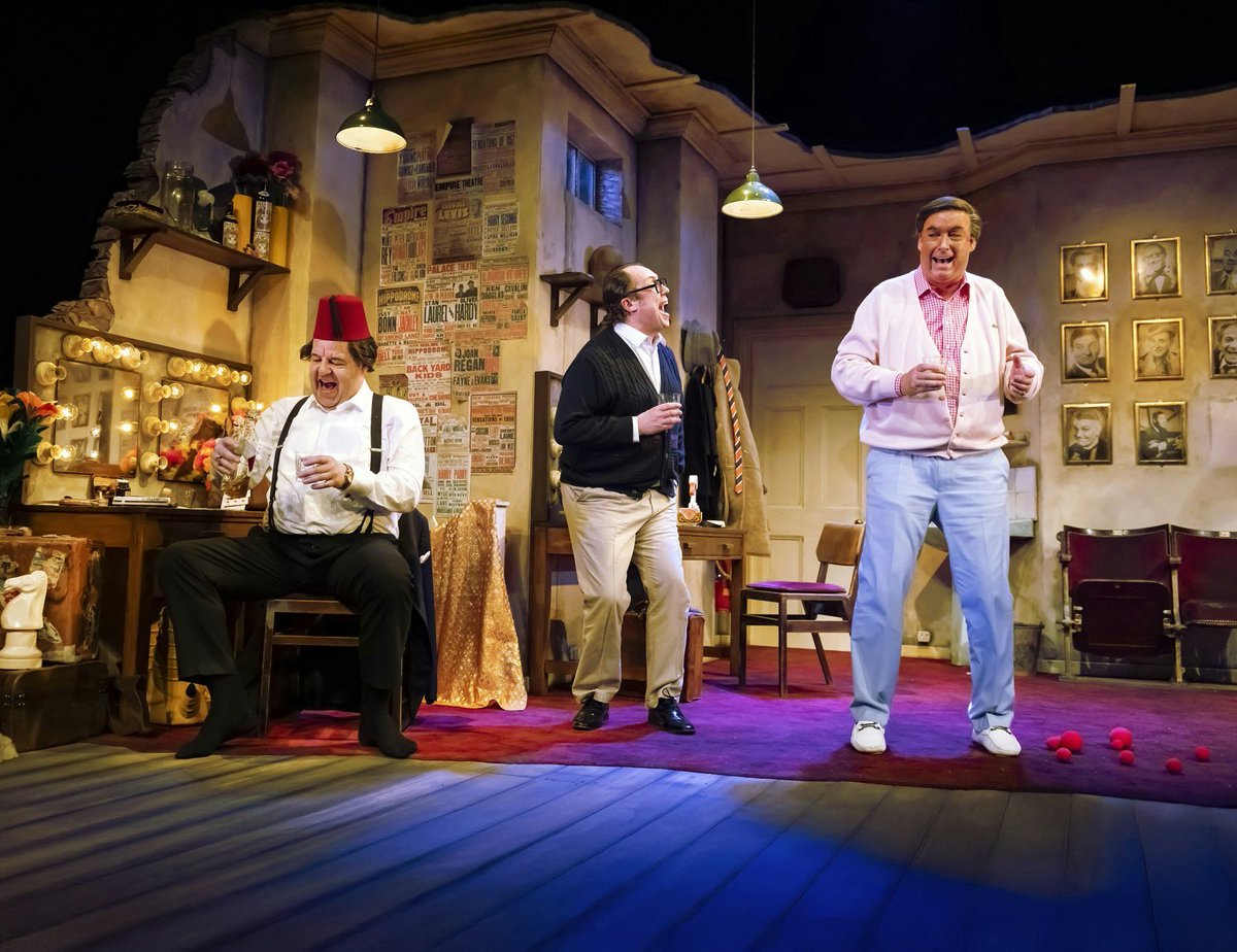 “This was a very funny, poignant and creative way to portray three legendary comedians in a respectful, deep and masterful performance. 

Last Laugh is on at Noel Coward theatre. 

Best ticket in London in March.”

Review by Douglas McFarlane: uktheatre.mn.co/posts/last-lau…