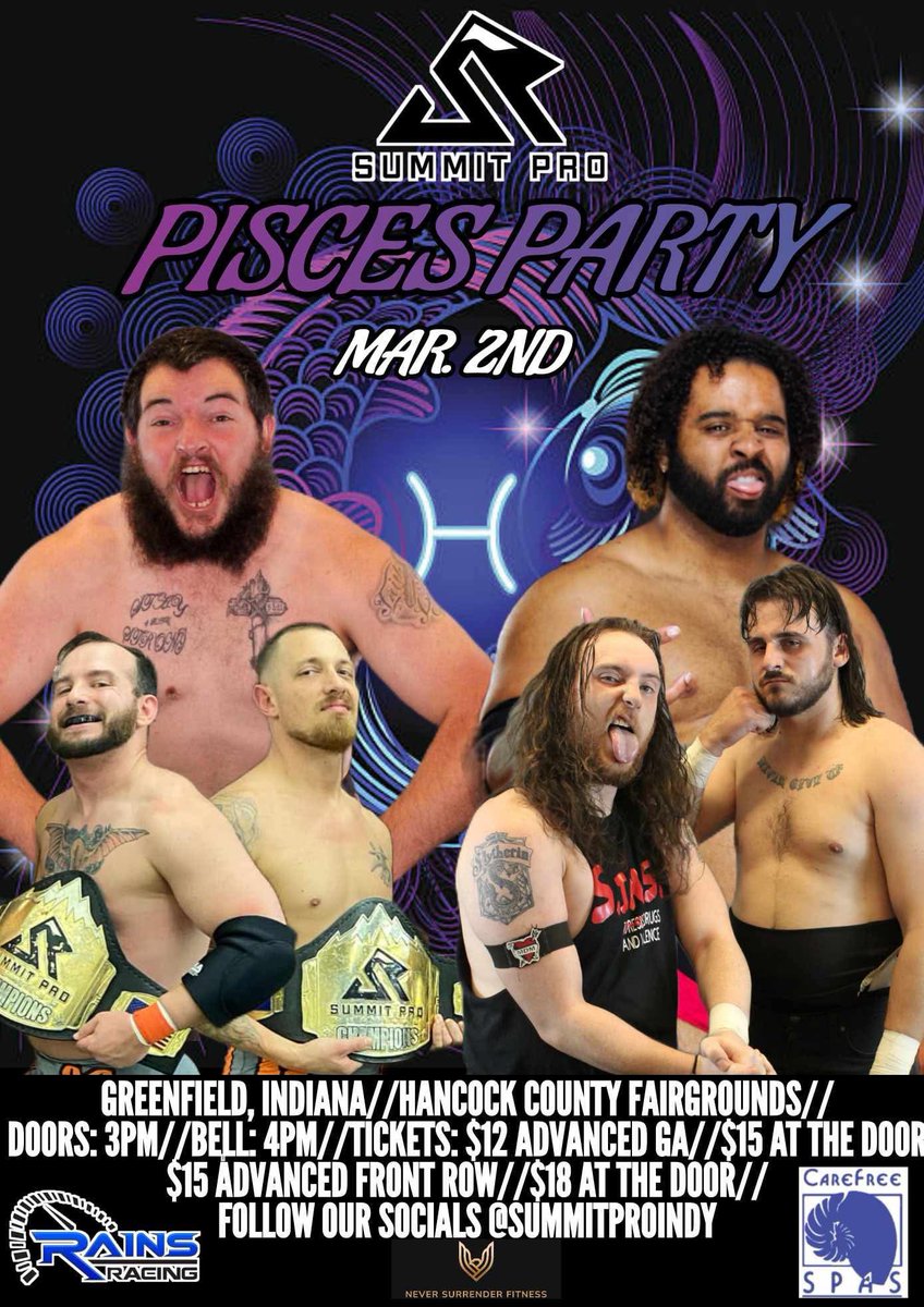 🚨NOCTIS IS BACK🚨 

I REPEAT, <a href="/count_noctis/">COUNT NOCTIS</a> RETURNS TO SUMMIT PRO TOMORROW!!!! Hes facing <a href="/austinblayze500/">Austin Blayze</a> in a singles match that could make or break Blayze’s trajectory at Summit. 

This one is gonna be good!