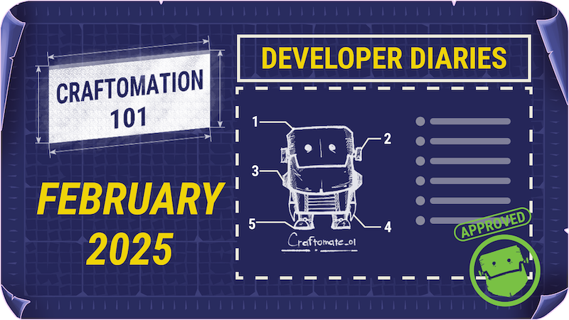 Craftomation 101 🔥 Add to wishlist on Steam tweet media