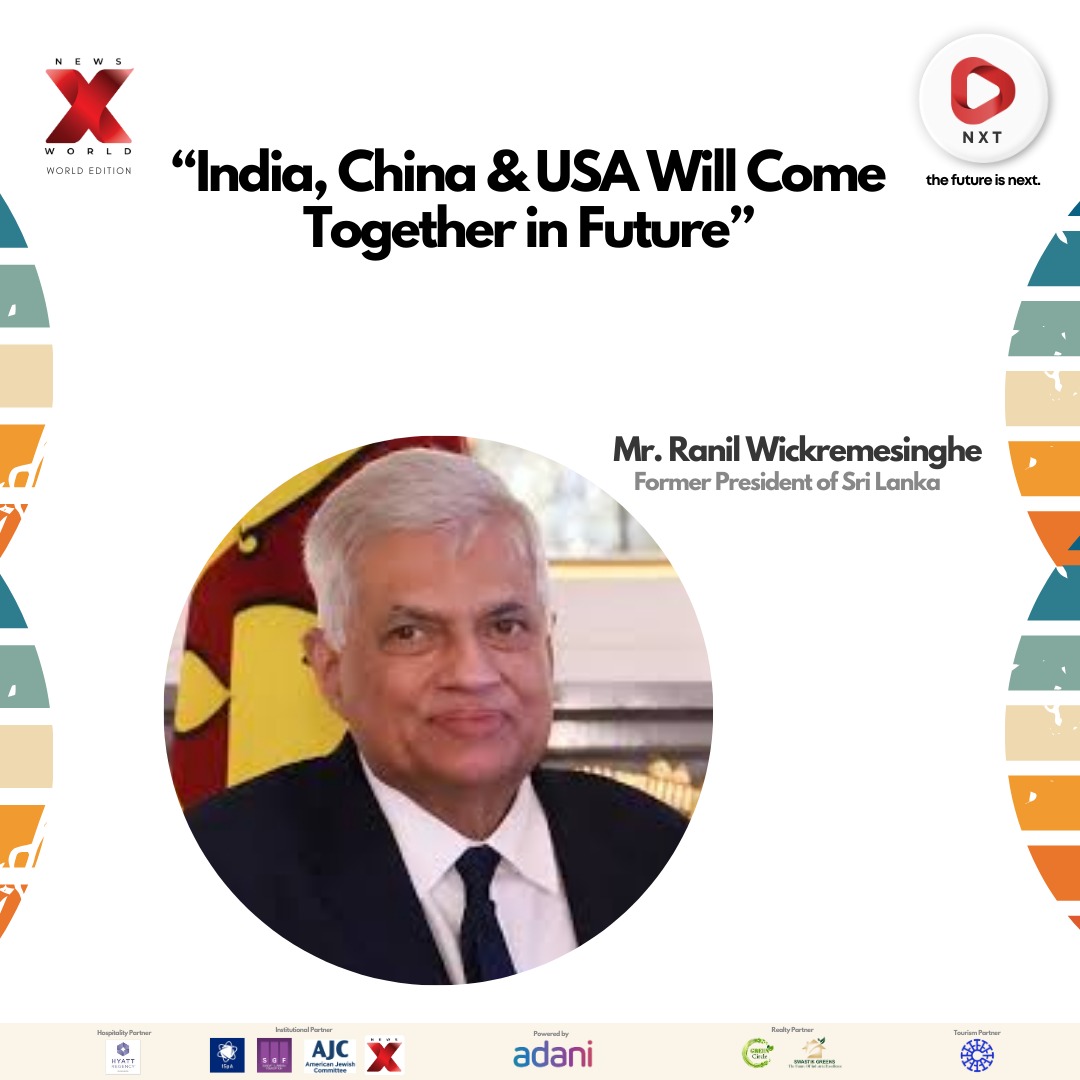 nxt_conclave's tweet image. Inspiring words from Mr. Ranil Wickremesinghe at NXT in South Asia, highlighting the path to regional progress and unity.
#NxtConclave #TheFutureIsNxt #NxtConclave2025 #SeetheworldthroughNXT #NewsXworld #Nxtworld
@Kartiksharmamp
@RW_SRILANKA
WATCH LIVE:…