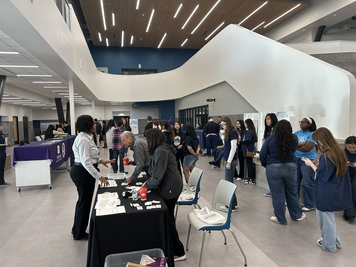Mesquite Neighborhood Summit at Vroonland Vanguard High School. The community is coming together to learn. We are so thankful for our city and school and city partnership.