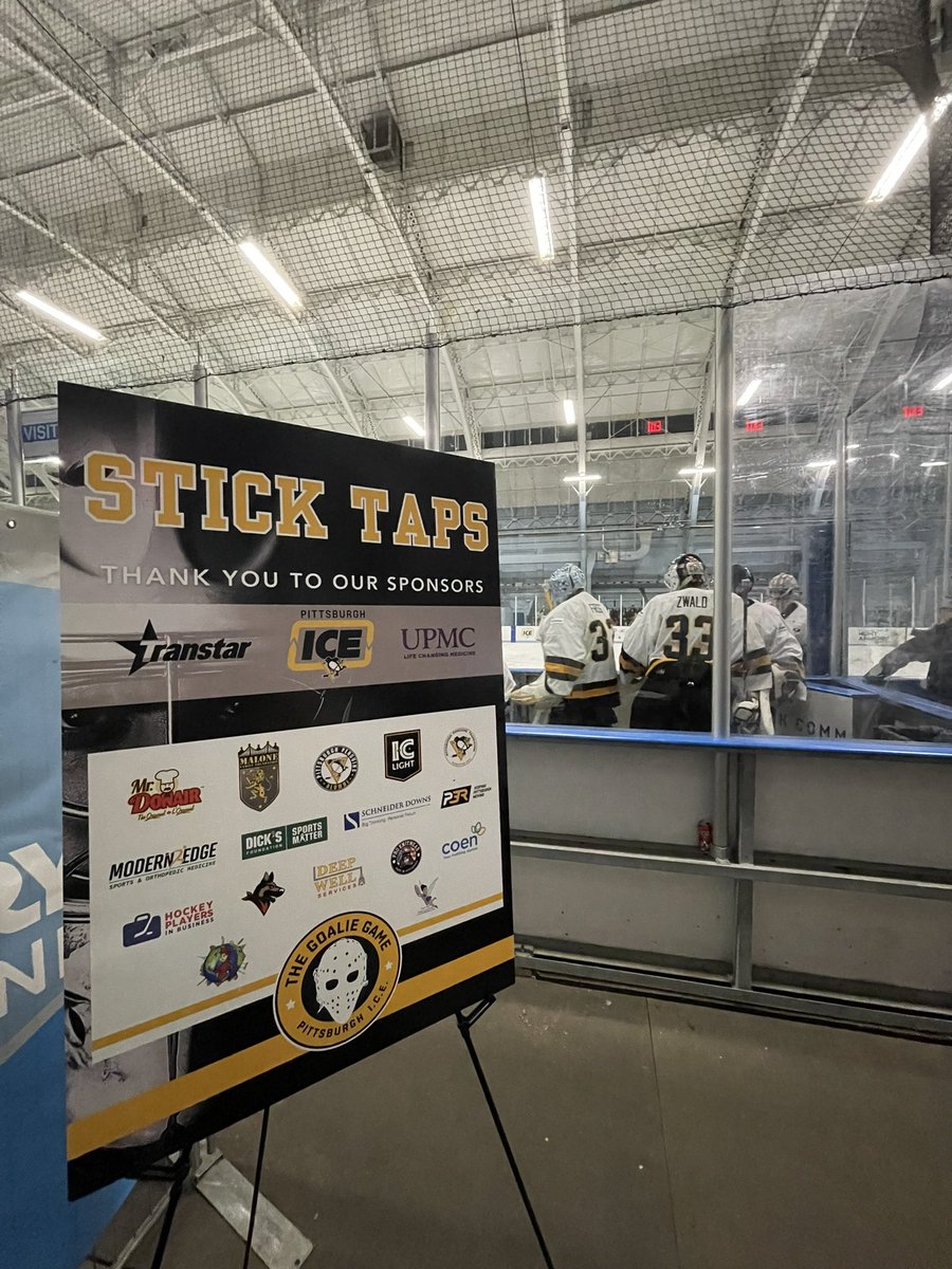 IcePittsburgh's tweet image. Still reminiscing over our inaugural Goalie Game! ๐ฅ
๐ง
@TranstarTweets | @UPMC