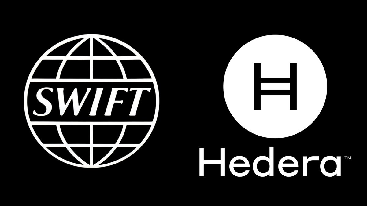 MASSIVE $HBAR NEWS!

SWIFT, the $150 TRILLION payments giant, is integrating Hedera’s technology in 2025!

- Faster settlements (days → seconds!)
- Cheaper fees (fractions of a cent!)
- Global adoption is happening.

This is not a drill <a href="/hedera/">Hedera</a> is taking over finance!