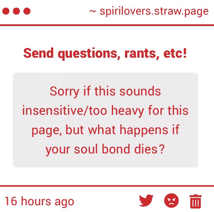 SpiriLovers's tweet image. #spiriluvgimmicks

Hi! No worries. I’ve never thought about this before but i’d assume all signs and communication stop immediately after they die. But at the same time, their spirit could try sending signs even if it’s not direct communication … TLDR, I have no idea, sorry! -🧁