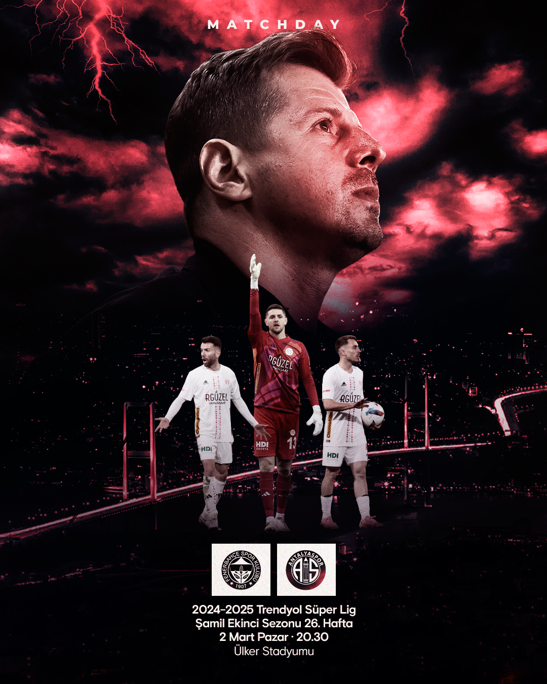 antalyaspor maç afişi