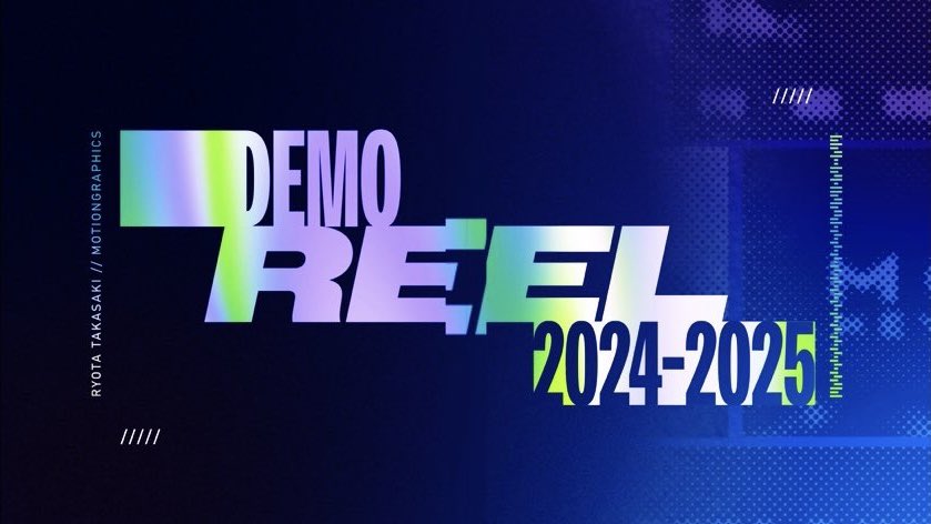 タイトルのグラフィック結構お気に入りだから見てほしい👀