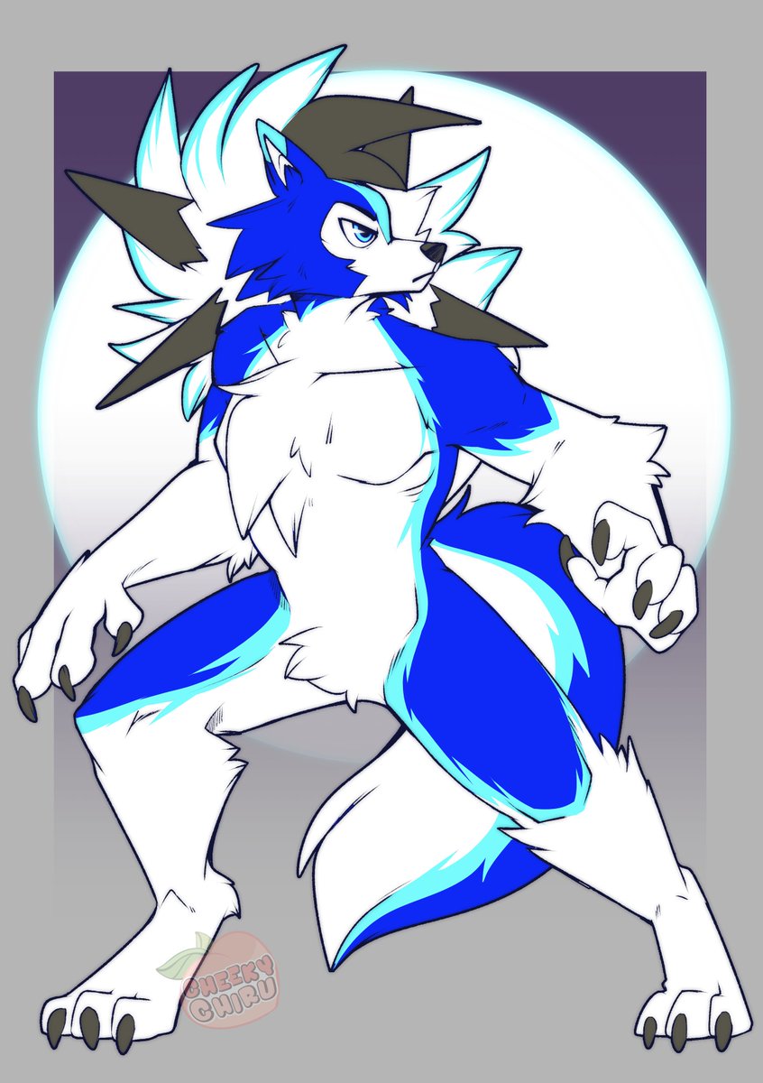 He wears the Lycanroc look well 👀

Finished Pokéday piece for <a href="/CyWolf_Samurai/">Cyber Wolf Samurai</a>