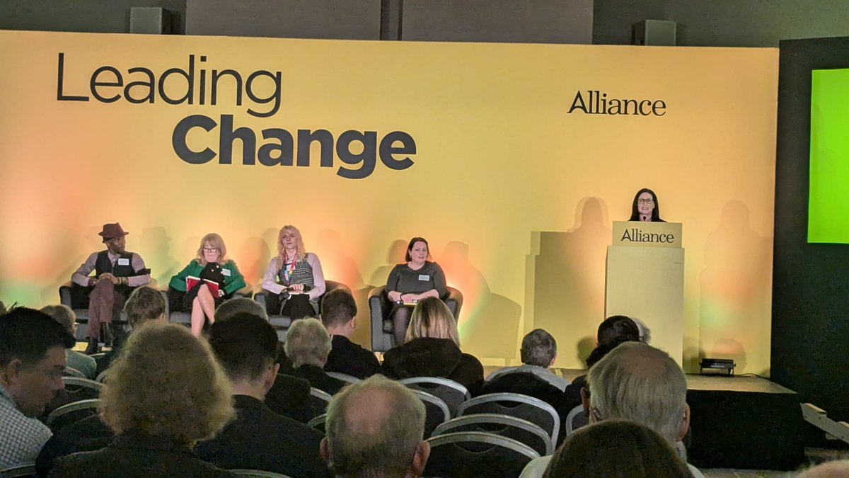 StratagemNI (@stratagemni) on Twitter photo Last panel of today’s Leading Change through Equality discussion, chaired by <a href="/PaulaJaneB/">Paula Bradshaw MLA</a>
Key points include:
📌 Crisis in trans healthcare
📌 Rising racism towards newcomer families
📌 Violence against women and girls
📌 Protections against age discrimination
#APNI25 Last panel of today’s Leading Change through Equality discussion, chaired by <a href="/PaulaJaneB/">Paula Bradshaw MLA</a>
Key points include:
📌 Crisis in trans healthcare
📌 Rising racism towards newcomer families
📌 Violence against women and girls
📌 Protections against age discrimination
#APNI25