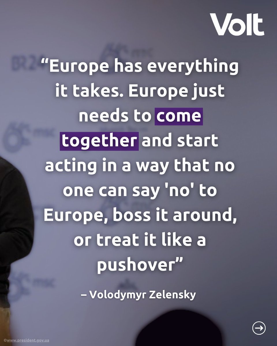 1/3 A Common European Army is no longer just a vision, but a necessity. Last week's Munich Conference made it clear: Europe must take its future into its own hands. For our security, our democracy, and our survival. 🇪🇺