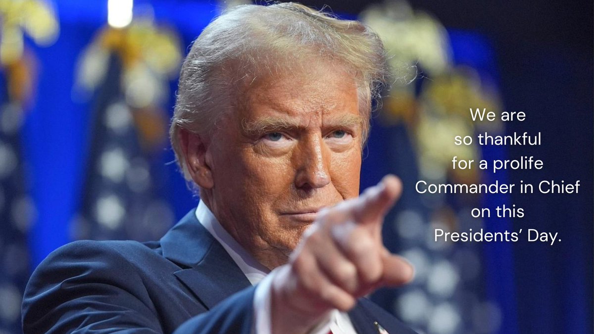 grrtl's tweet image. #PresidentTrump #PresidentsDay #ProLife