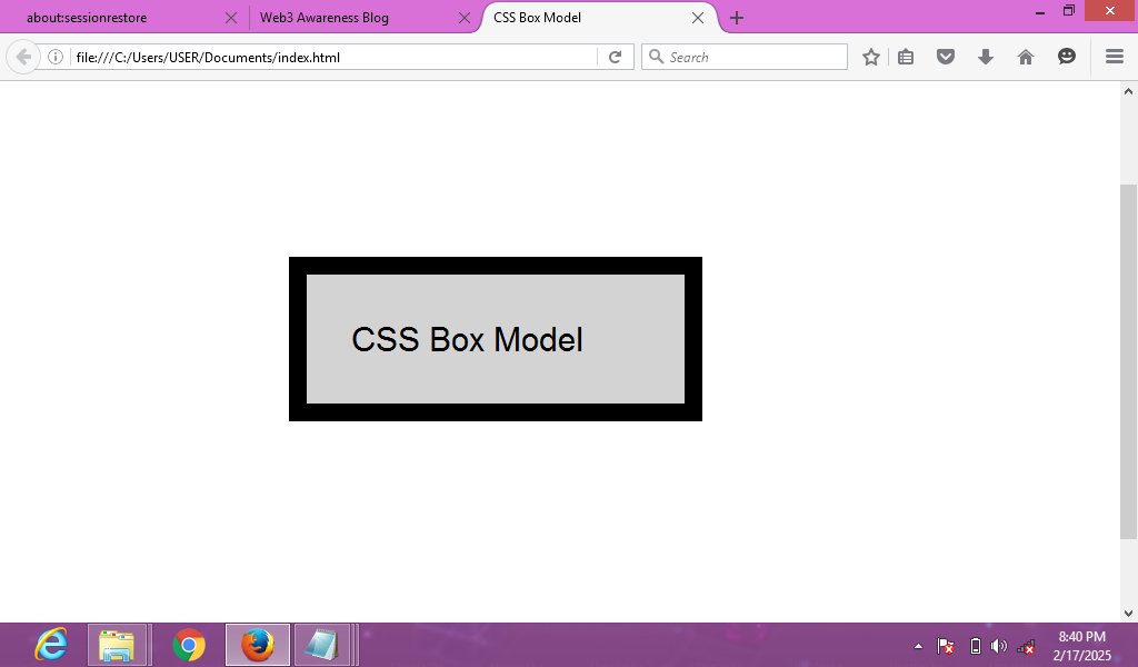 aayaradua00's tweet image. #WebDevelopment #CSS #BoxModel #LearningToCode #FrontendDevelopmen