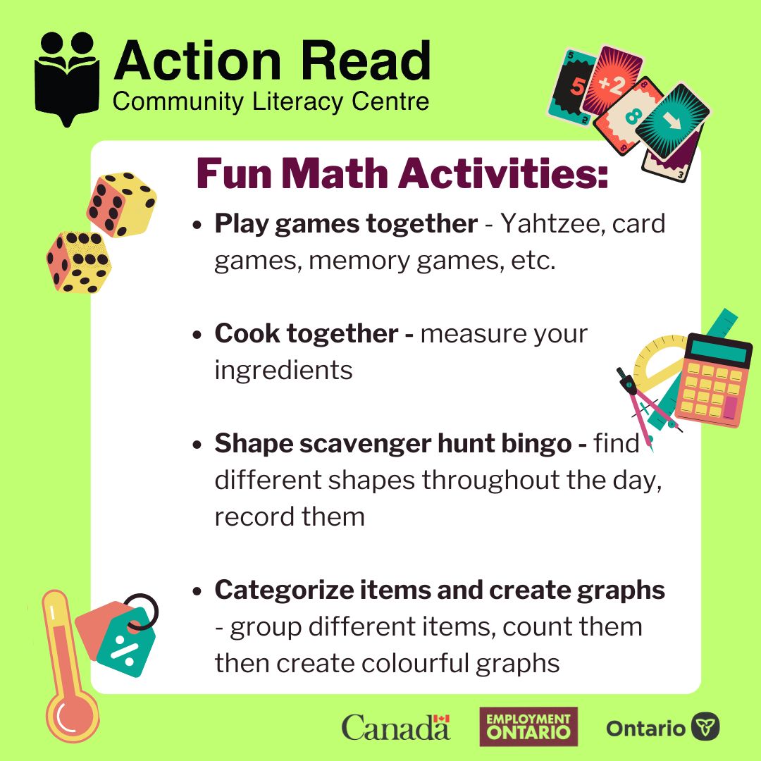 ActionRead's tweet image. This year’s theme, Maths for Everyone, celebrates what teachers already know: every student can shine at mathematics.
#numericalliteracy #numeracy