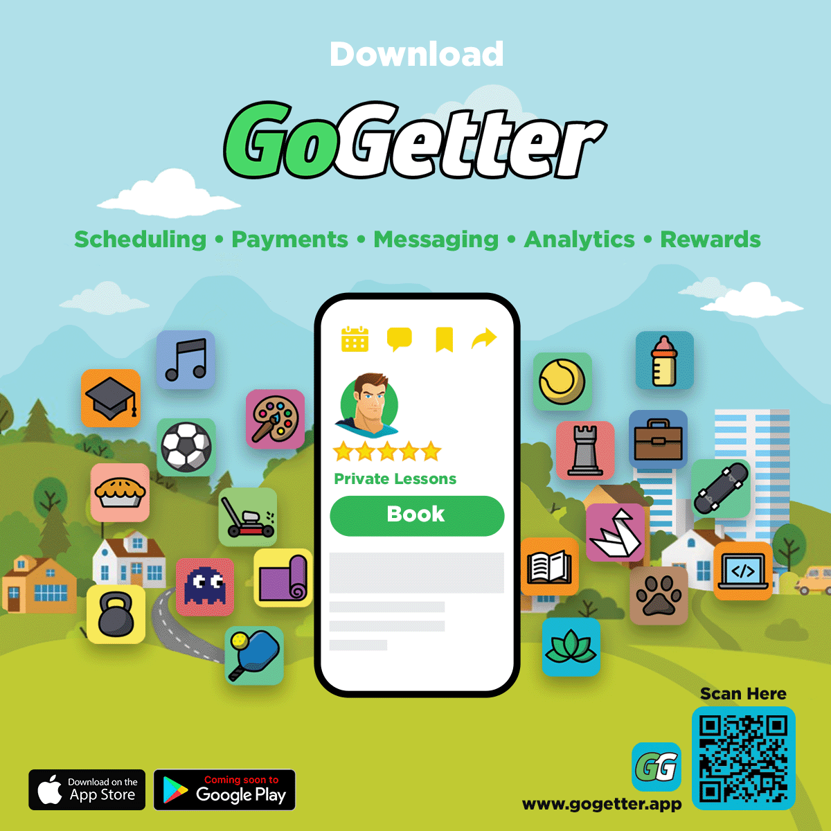 GoGetter_App's tweet image. Running your business shouldn’t be a struggle. With the GoGetter mobile app, everything you need is in ONE place! 📲💼💸 Download the app now &amp;amp; start earning! 🚀

#BeYourOwnBoss #SideHustle #EntrepreneurLife #SmallBusiness #Coaching #FreelanceLife #Success  #GigEconomy #GrindMode