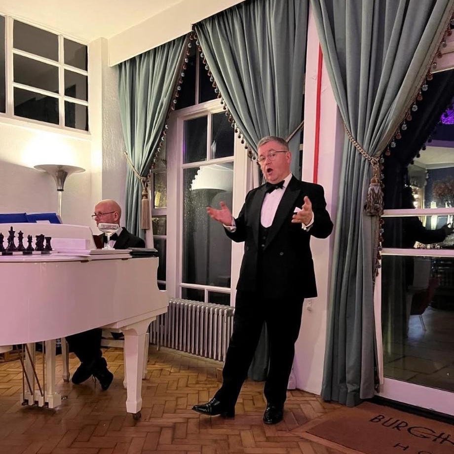 VIRTUOSO
In his new job as a cruise ship vocalist, @robertbuckland takes requests but hasn’t got his patter perfect. <a href="/thebarwithmb/">Matthew Buckland</a> groans when Bob says that he’s a baritone but would love to try Boogie Woogie Bugle Boy for a tenor.