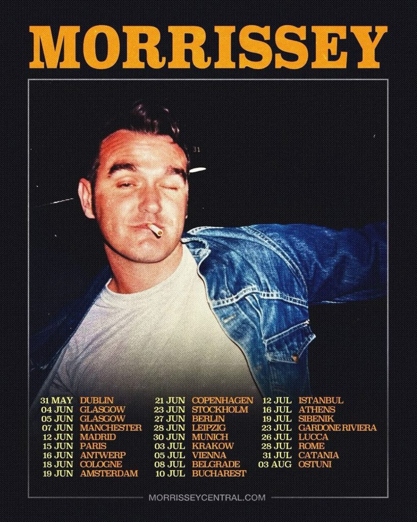 El 12 de junio <a href="/officialmoz/">Morrissey</a> estará en directo en la ciudad de Madrid, info: conciertospormadrid.com/featured/morri…
