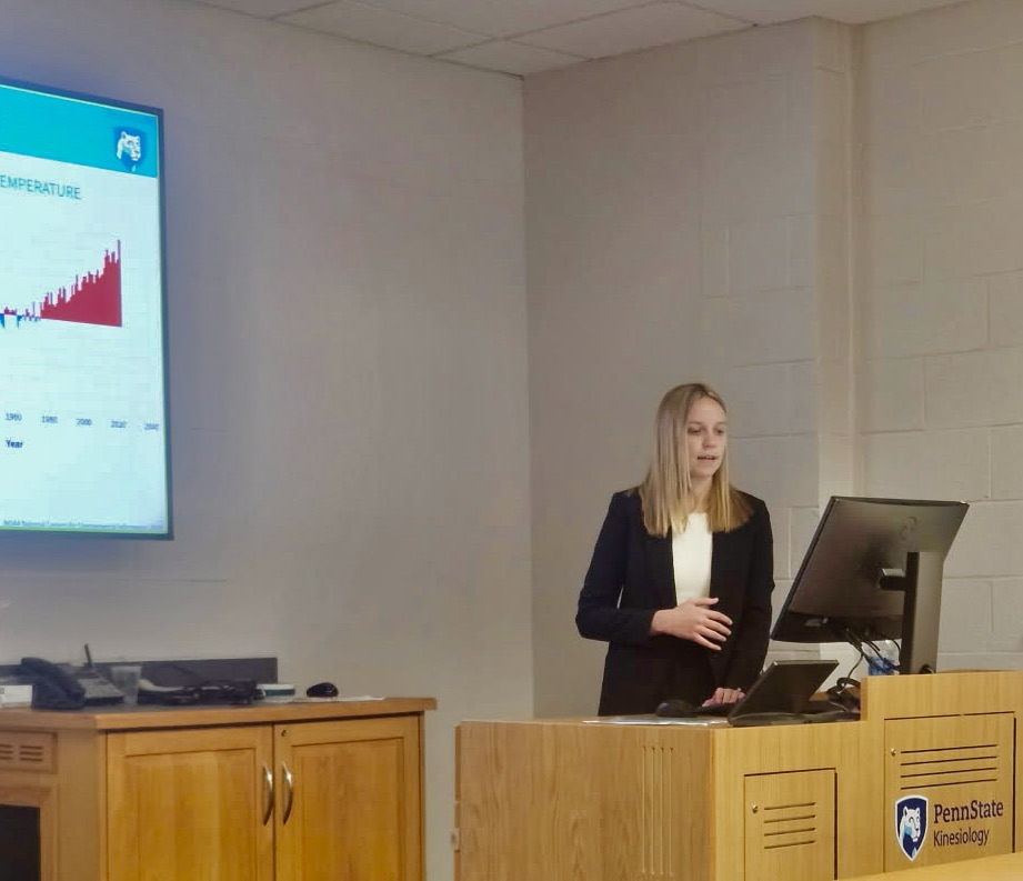 Please congratulate Dr. Rachel Cottle on the defense of her dissertation, Progressive Heat Stress and Aging: Responses and Interventions.