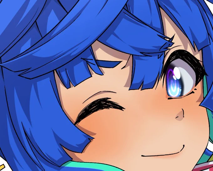 進捗なんだけど可愛く描けてる気がする明日の朝あたりに完成イラスト投稿できたらします! 
