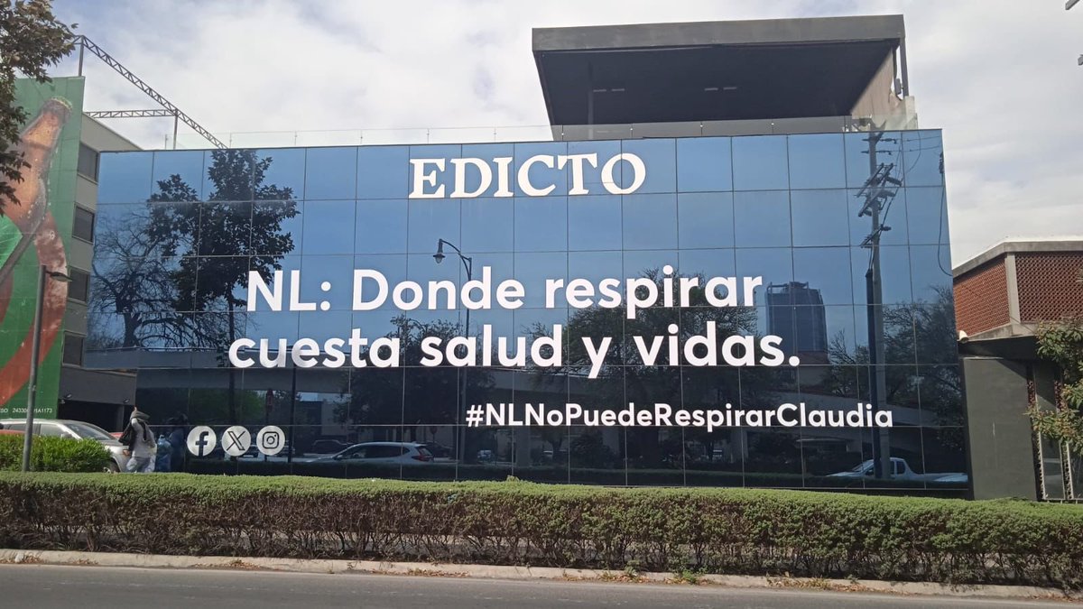 #NLNoPuedeRespirarClaudia <a href="/Claudiashein/">Claudia Sheinbaum Pardo</a> <a href="/samuel_garcias/">Samuel García</a>