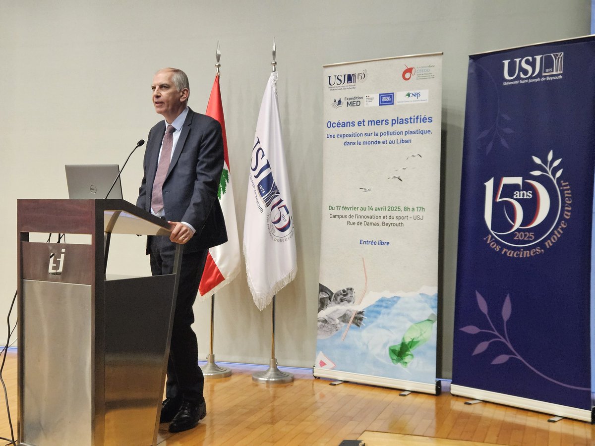 Parce que le 🇱🇧 est un concentré unique de biodiversité dans la région du Proche et Moyen-Orient aujourd’hui gravement menacée par le réchauffement climatique, la 🇫🇷 forme le vœu qu'il puisse rejoindre la Coalition de la Haute Ambition pour mettre fin à la pollution plastique.