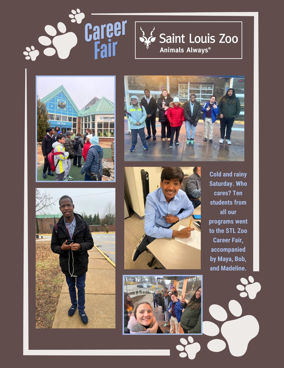 UMSL_OIPE (@umsl_oipe) on Twitter photo Thanks as always to our employment partner, <a href="/stlzoo/">Saint Louis Zoo</a> St. Louis Zoo for inviting us to your career fair over the weekend. #OIPE #officeofinclusivepostsecondaryeducation #LiveLearnWorkPlay #careerfair #gainfulemployment
#postsecondaryeducation4all #dreamjob #jobhunt #work Thanks as always to our employment partner, <a href="/stlzoo/">Saint Louis Zoo</a> St. Louis Zoo for inviting us to your career fair over the weekend. #OIPE #officeofinclusivepostsecondaryeducation #LiveLearnWorkPlay #careerfair #gainfulemployment
#postsecondaryeducation4all #dreamjob #jobhunt #work