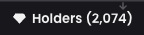 2074 hodlers of SATS