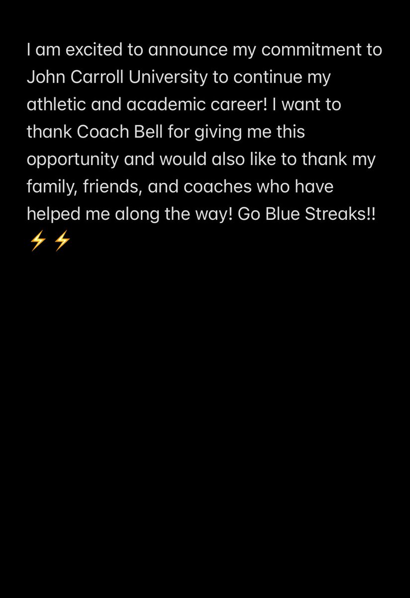 Committed! <a href="/T3Warhawks_Rua/">@T3Warhawks_Rua</a> <a href="/T3_Warhawks/">T3 Warhawks</a> <a href="/MrCollinsALHS/">Kevin Collins</a> <a href="/shoremenbats/">Shoremen Baseball</a> <a href="/HanzieJake/">JakeHanzie</a> <a href="/jcu_baseball/">John Carroll Baseball</a>