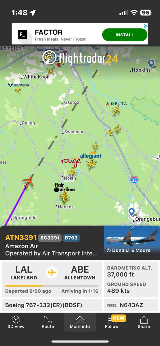 Joye Taylor (@_beyond4walls) on Twitter photo Working outside today in SC and I see them spraying too. Caught many on flight radar. #chemtrails <a href="/henrymcmaster/">Gov. Henry McMaster</a> Working outside today in SC and I see them spraying too. Caught many on flight radar. #chemtrails <a href="/henrymcmaster/">Gov. Henry McMaster</a>