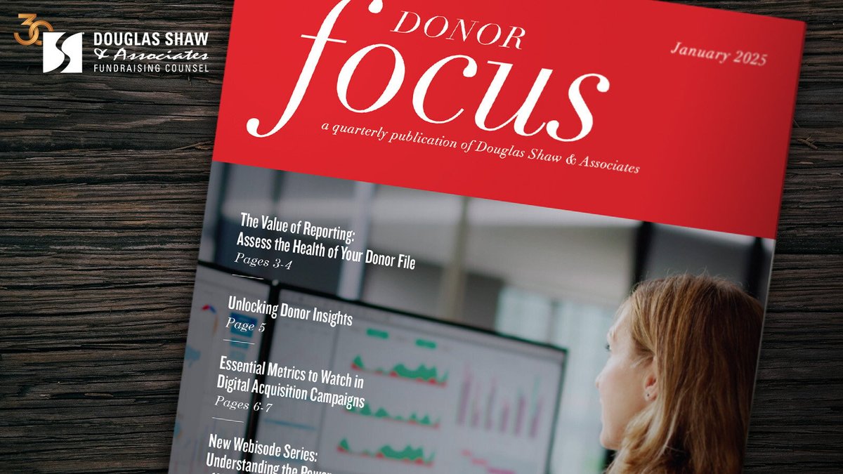 Our latest issue of #DonorFocus is available now! Discover how you can assess the health of your donor file so you can finally unlock the full power of your data! Check it out ➡️ bit.ly/42QeyJI #DirectResponseFundraising